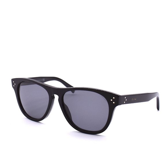 Celine Paris CL40102I 01A Polarized Black Grey Sunglasses 58-17 - Picture 5 of 15